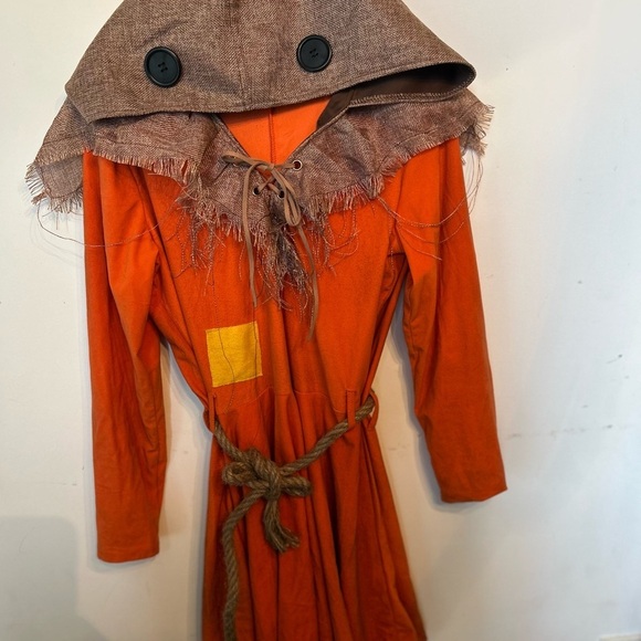 Spirit Halloween Orange and Yellow Costume with Rustic Charm​ - Picture 2 of 5